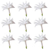 Lilac Micro Flowers White 75 pcs #678 $19.75 CAD