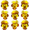 Violets Honeybee Flowers + Stems 15 pcs $5.25 CAD