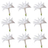 Lilac Micro Flowers White 40 pcs $8.75 CAD